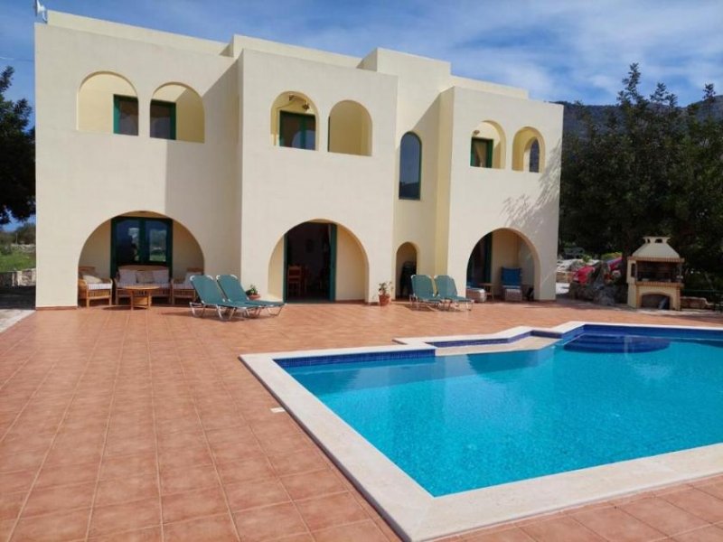 Kampia MIT BESICHTIGUNGSVIDEO! Kreta, Kampia Chania: Atemberaubende freistehende Villa mit Pool zum Verkauf Haus kaufen